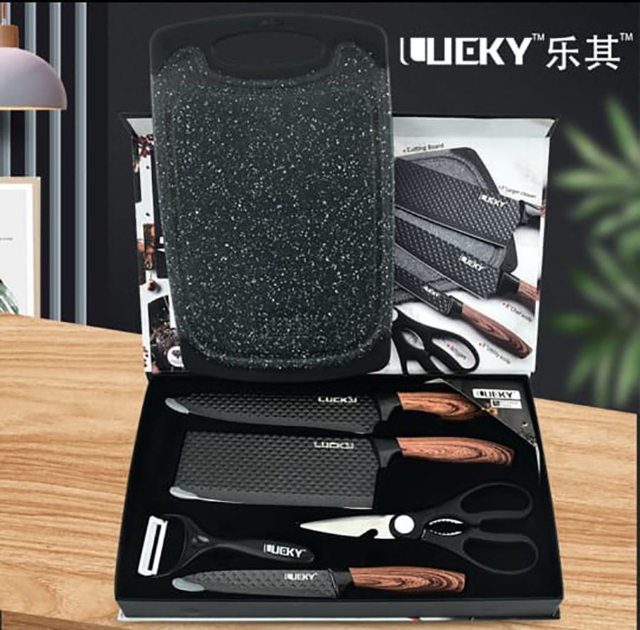 Lucky Quality 6 Pieces Knife Set