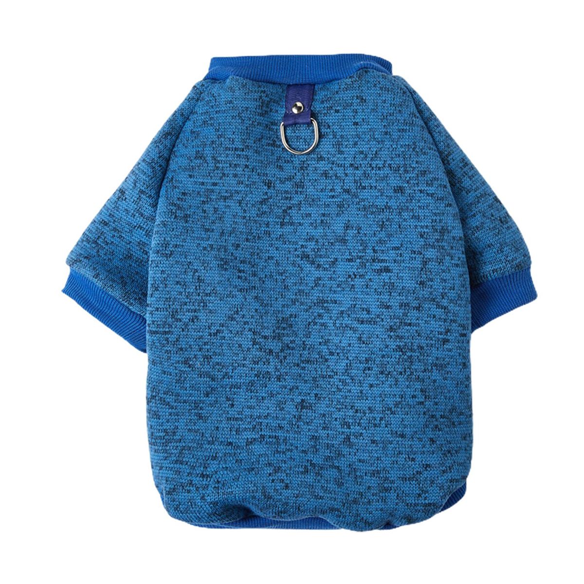 Dog Sweatshirt Two-legged Pet Dog Sweatshirt Warm Outfit Blue
