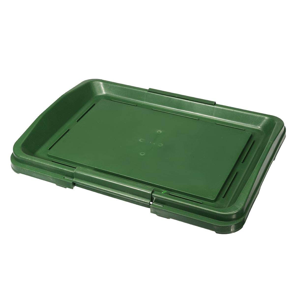 Puppy Pet Potty Training Pee Indoor Toilet Dog Grass Pad Mat Large Turf Durable#No Edging No Binding