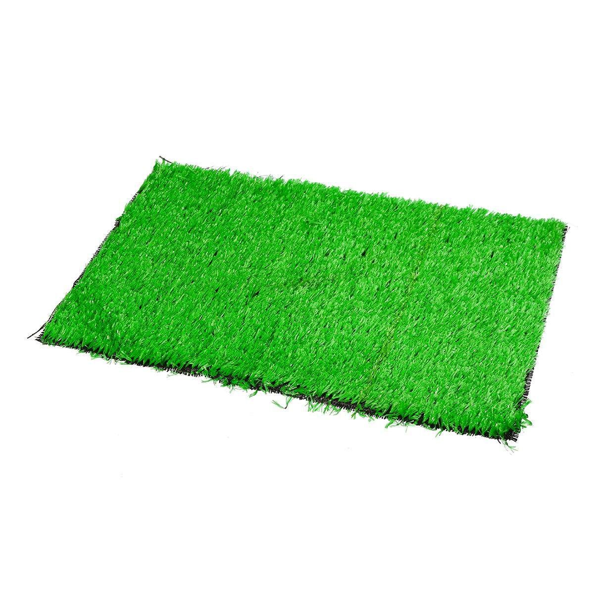 Puppy Pet Potty Training Pee Indoor Toilet Dog Grass Pad Mat Large Turf Durable#No Edging No Binding