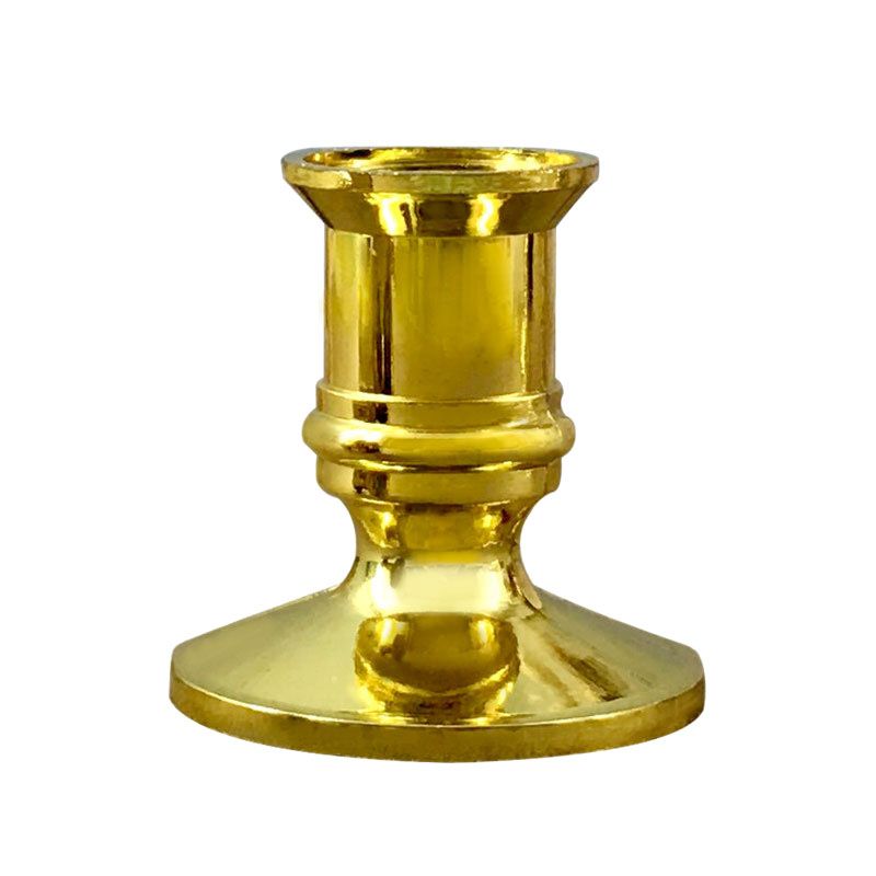 10X Gold Pillar Candle Base Taper Candle Holder Candlestick