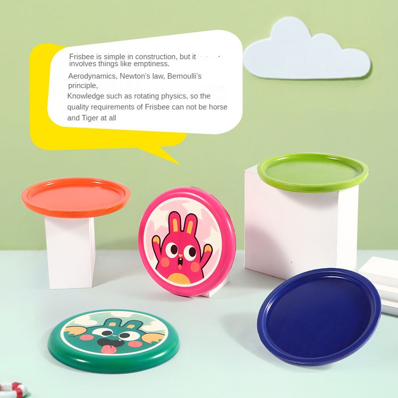 Cartoon Soft Flexible Flying Disc