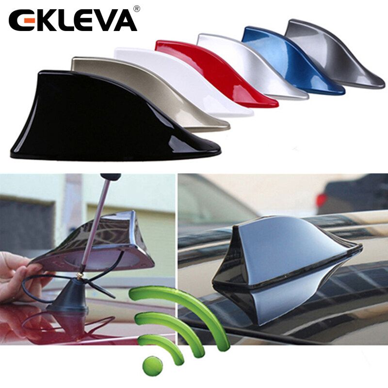 Upgraded Signal Universal Car Shark Fin Antenna Auto Roof FM/AM Radio Aerial