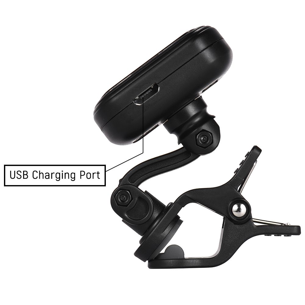 AT-105 Rechargeable Clip-on Tuner Color Screen