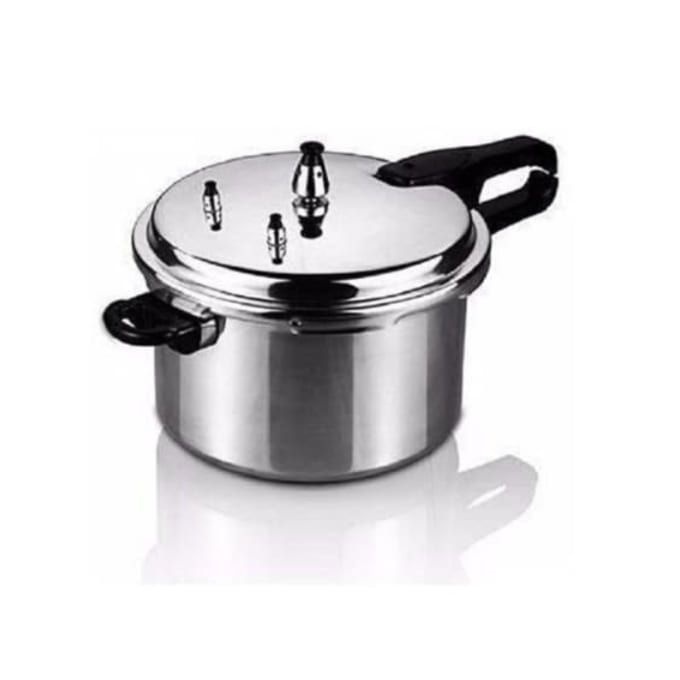 20Cm Diameter Stainless Steel Manual Pressure Cooker - 6L