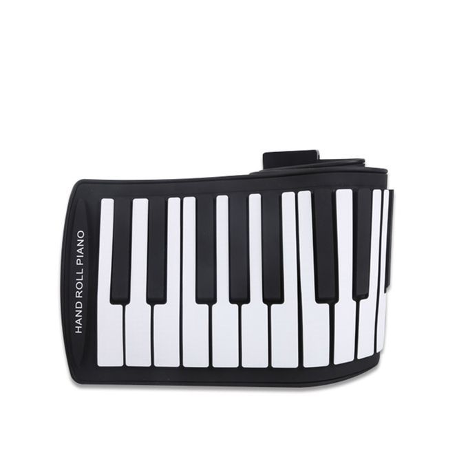 Portable 61 Keys Flexible Roll-Up Piano USB MIDI Electronic.