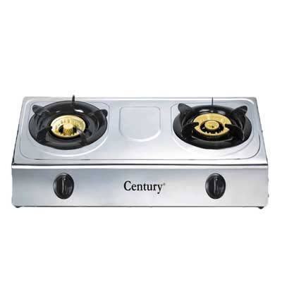 Table Gas Stove With Automatic Ignition - 2 Burner