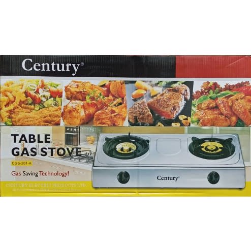 Table Gas Stove With Automatic Ignition - 2 Burner