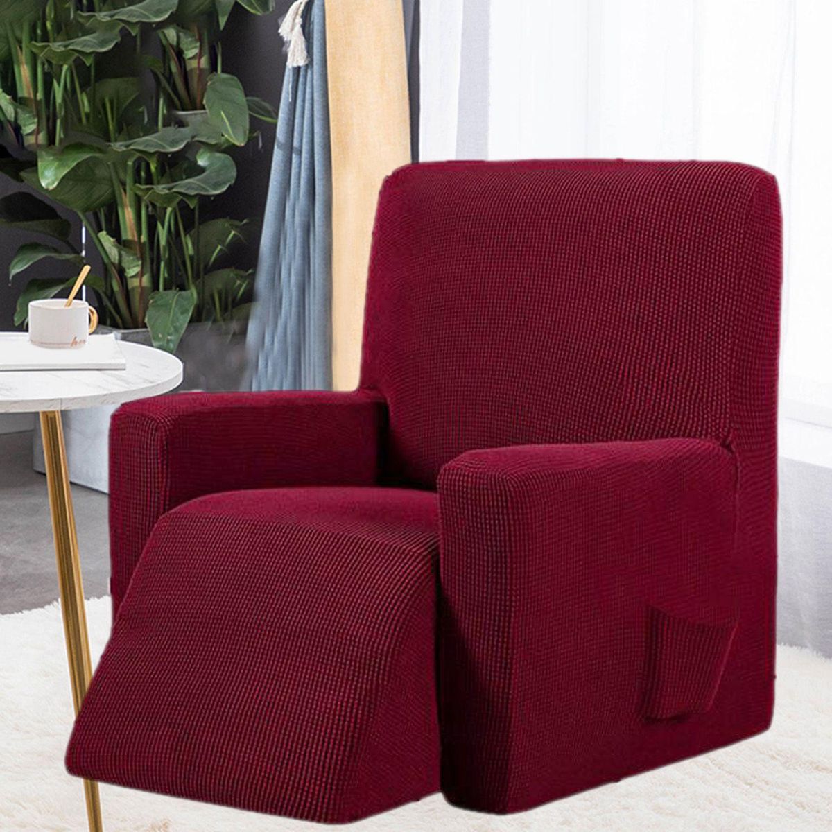 Elastic Recliner Chair Cover for Wingback Chair Sofa