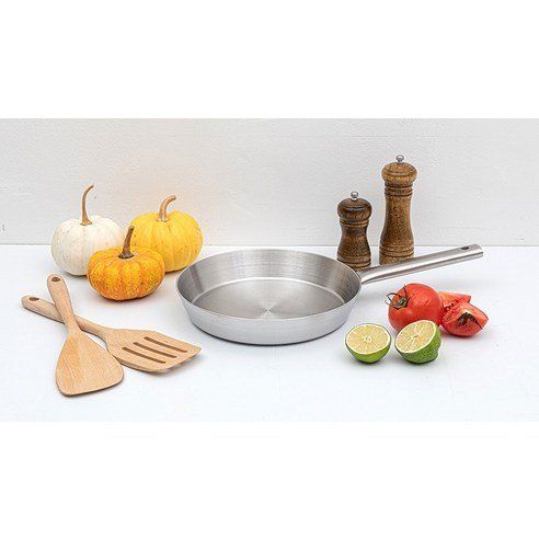 Queensense Shiny 5 Layer Stainless Steel Frying Pan