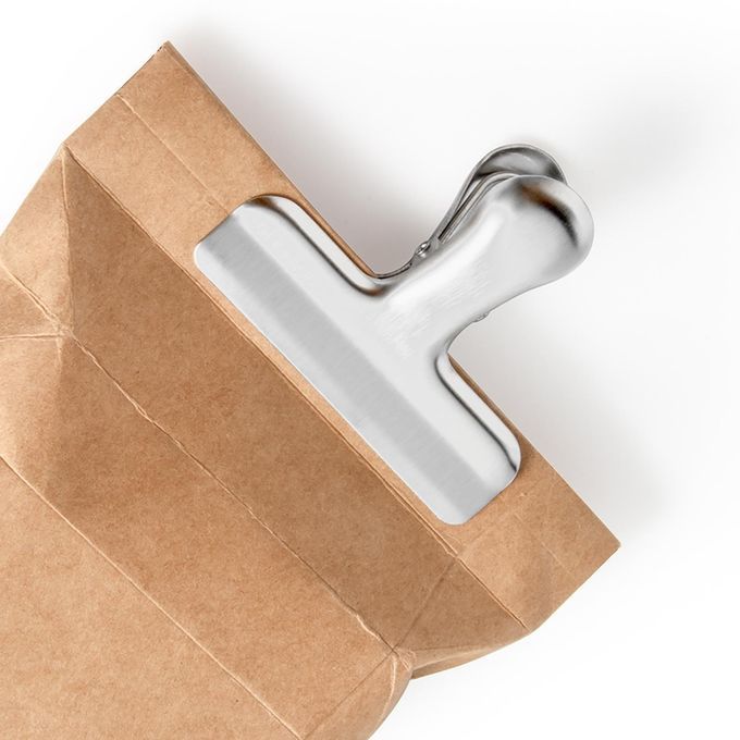 Stainless Steel Binder Clips Stationery Photo Paper Document Clip File