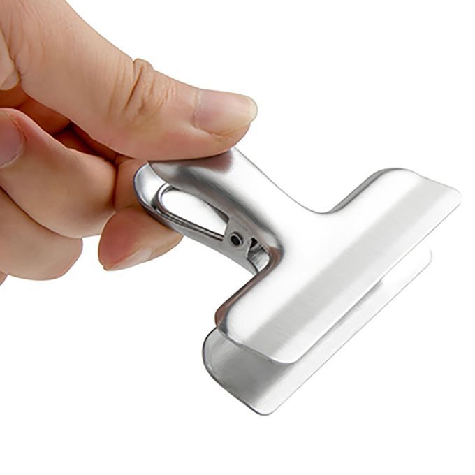 Stainless Steel Binder Clips Stationery Photo Paper Document Clip File
