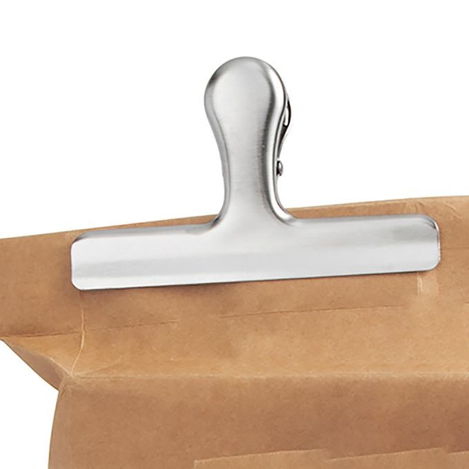 Stainless Steel Binder Clips Stationery Photo Paper Document Clip File