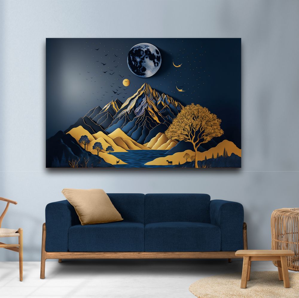 Vibrant Nature Call Wall Art Paint Canvas
