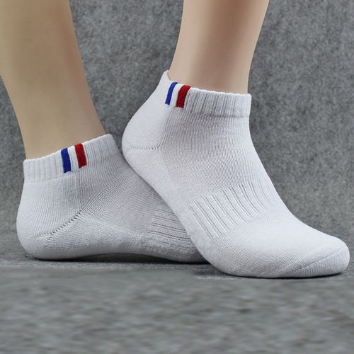 3 Pairs Mens Performance Cotton Cushioned Casual Athletic Ankle Socks