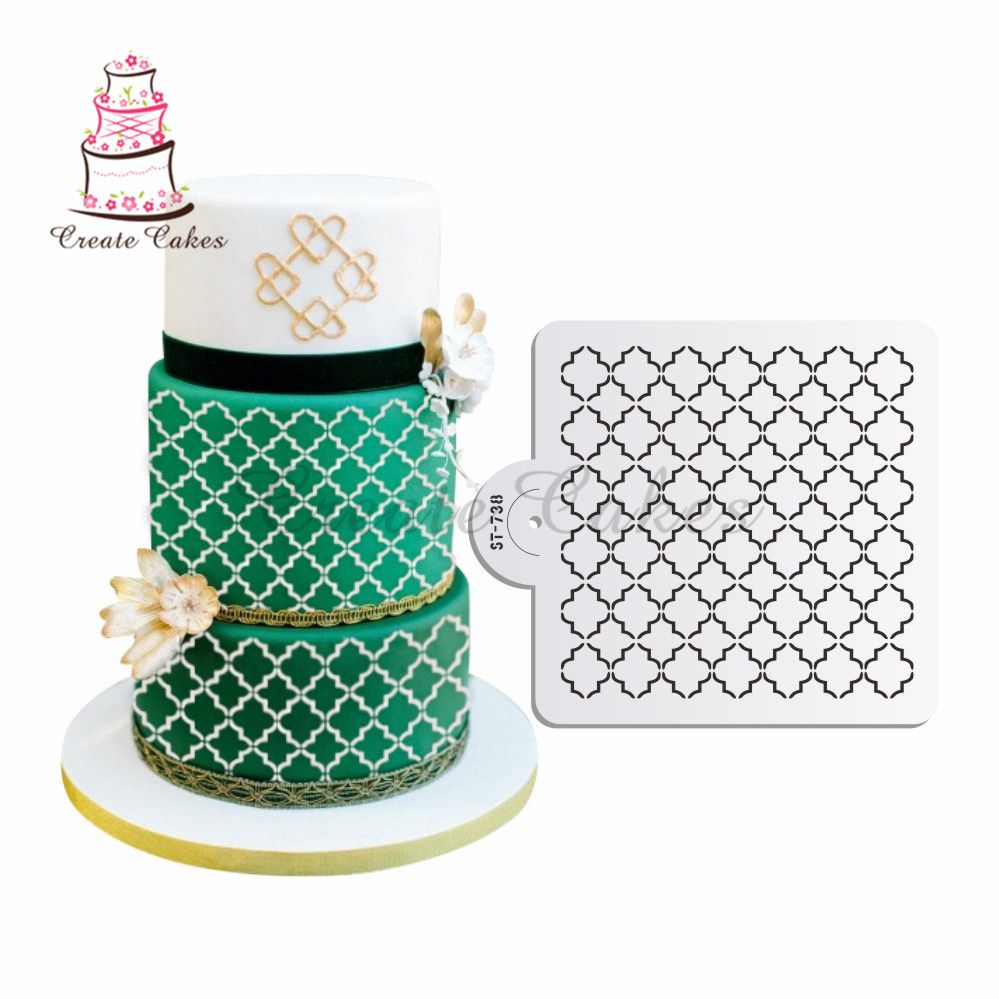 Classic Cookie Cake Stencil Cake Decorating Tools Cake