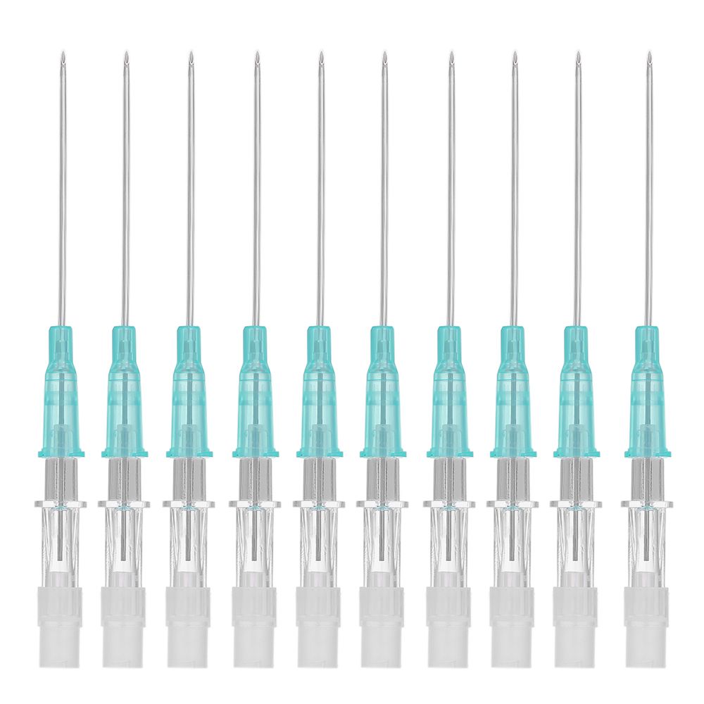 10Pcs 18G Disposable Piercing Needle Stainless Steel Sterile