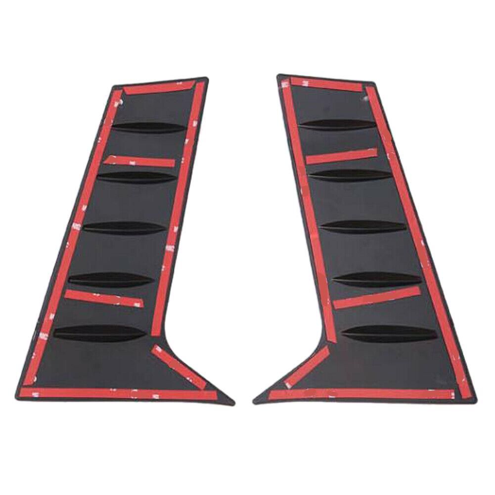 Car C Pillar Rear Window Side Cover Trim for Toyota Alphard
