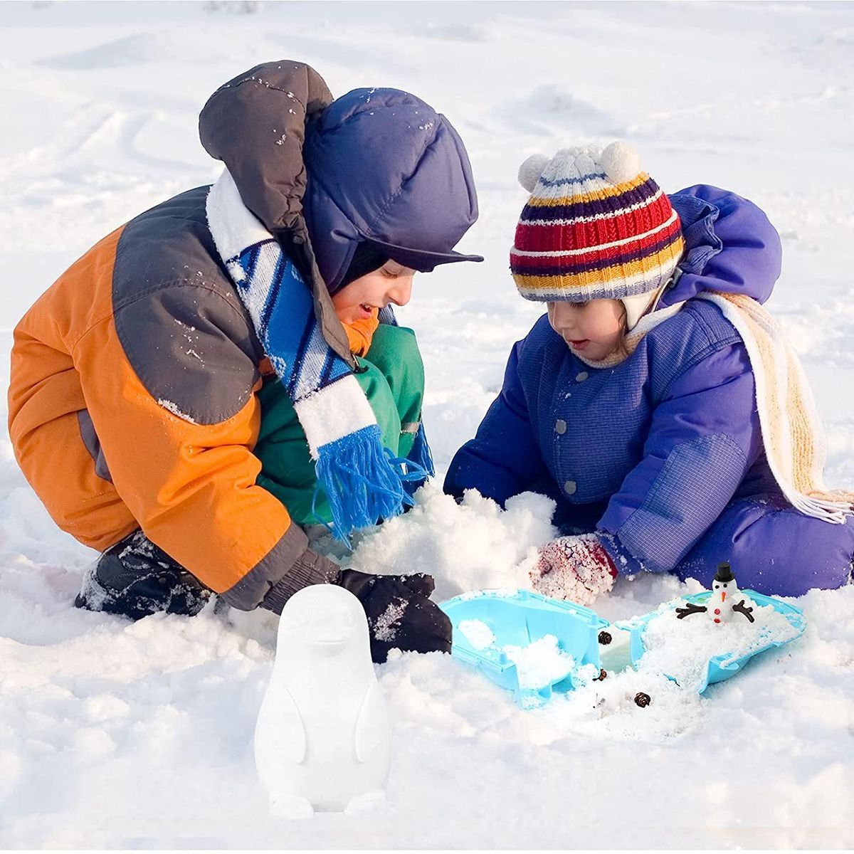 Cute Penguin Snowball Maker Clips for Snowball