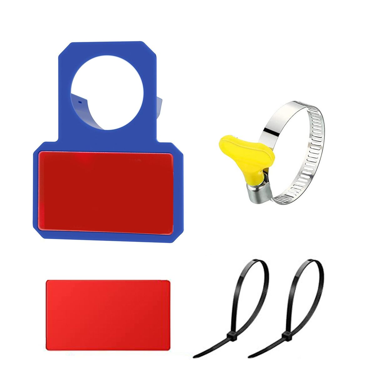 Pool Hoses Holders Easy Installation Universal Blue
