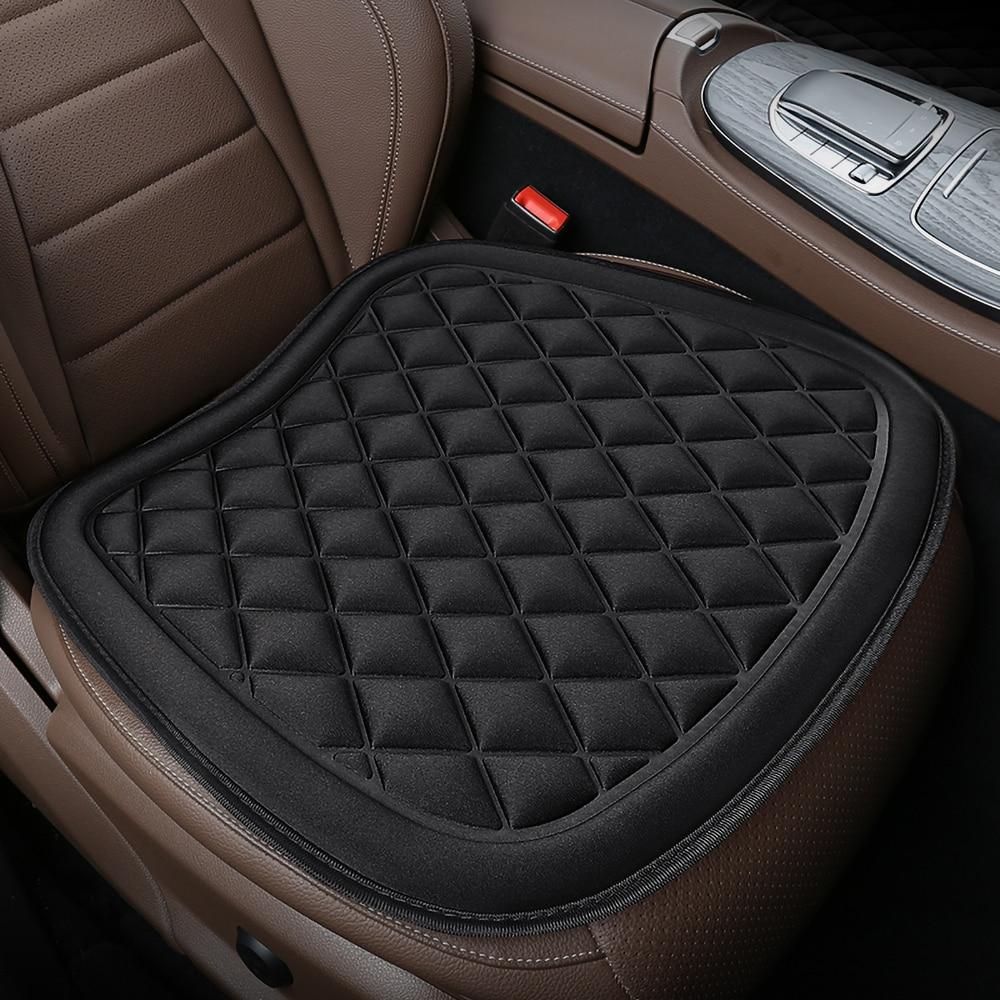 Car Seat Cushion Driver Seat Cushion With Comfort Memory Foam & Non-Slip Rubber Vehicles Office Chair Home Car Pad Seat Cover
