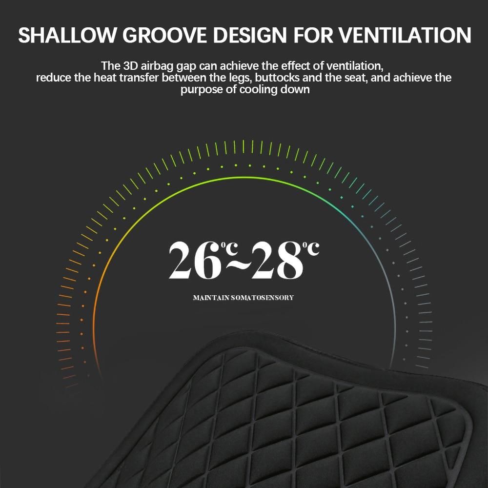 Car Seat Cushion Driver Seat Cushion With Comfort Memory Foam & Non-Slip Rubber Vehicles Office Chair Home Car Pad Seat Cover