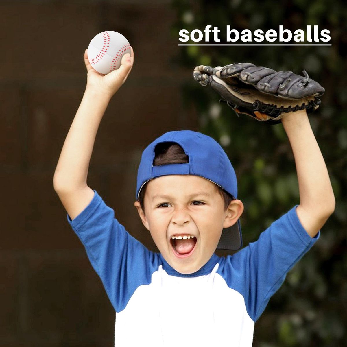 Sport Baseball Reduced Impact Baseball 10Inch Adult Youth Soft Ball for Game Competition Pitching Catching Training