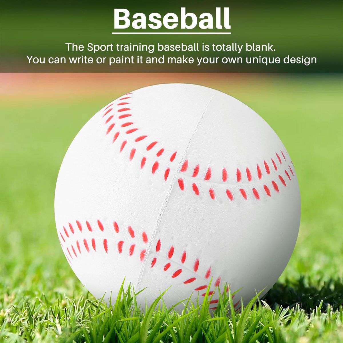 Sport Baseball Reduced Impact Baseball 10Inch Adult Youth Soft Ball for Game Competition Pitching Catching Training