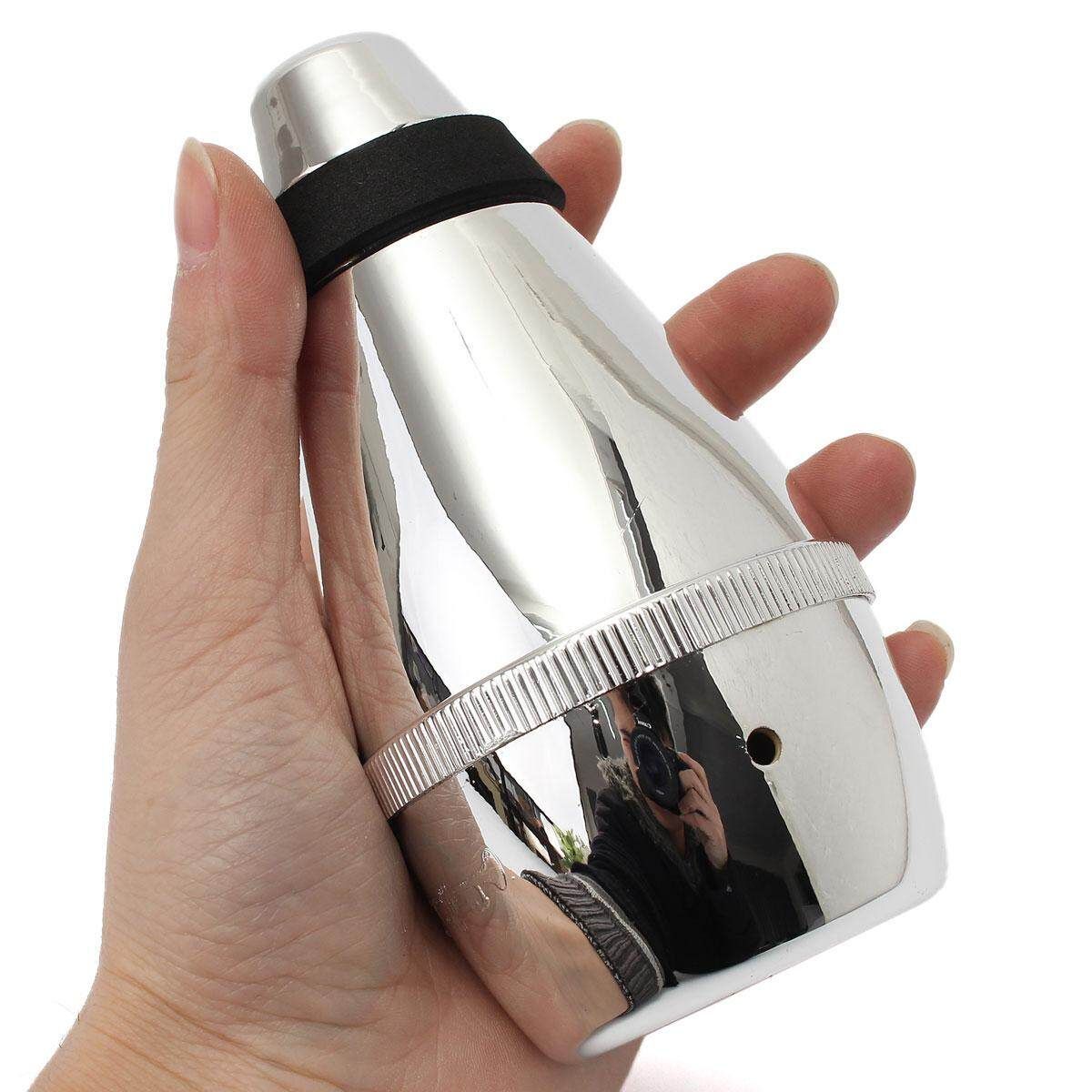 ABS Trumpet Mute Sliver Silvery