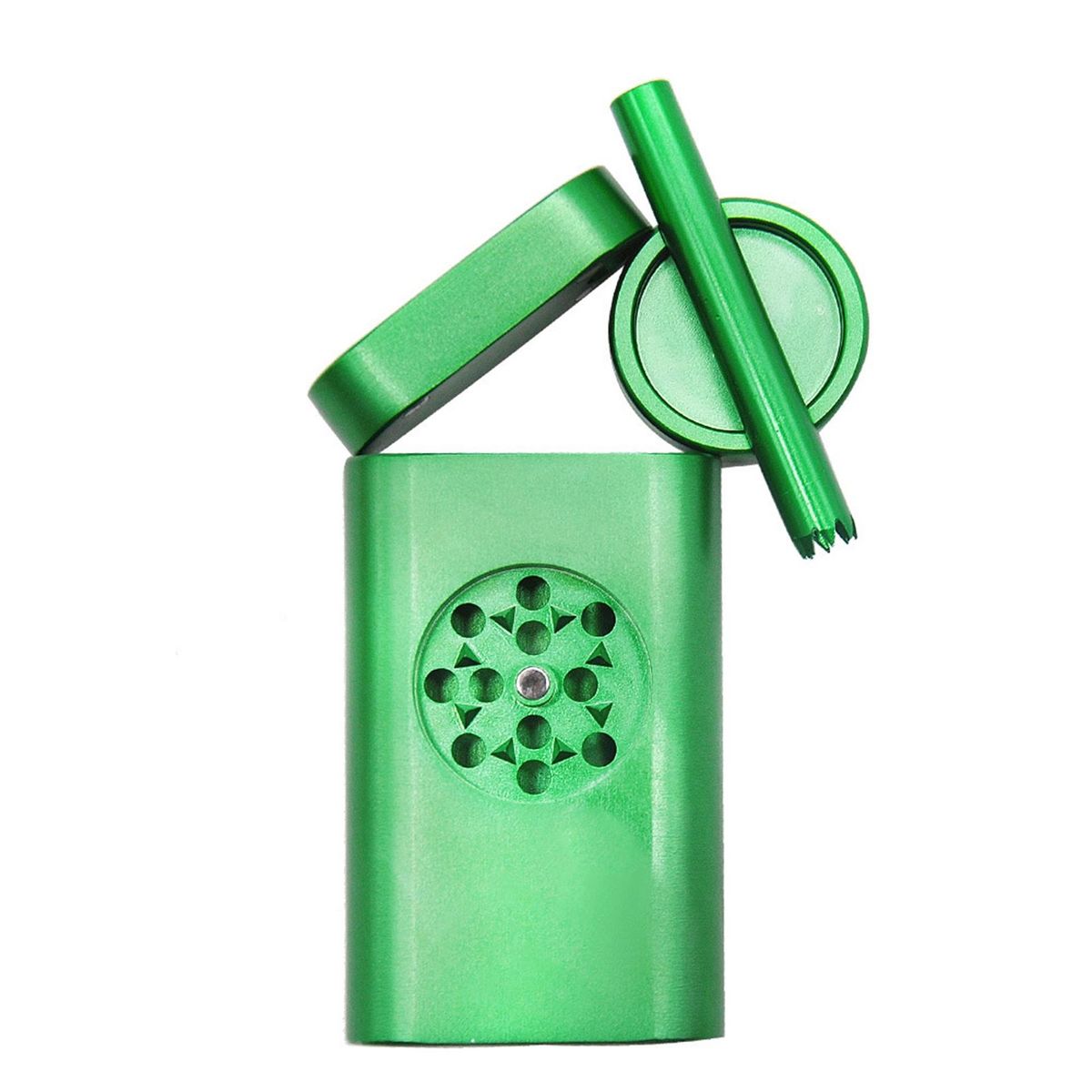 Mini Grinder with Storage Box Abrader Storage Box Green