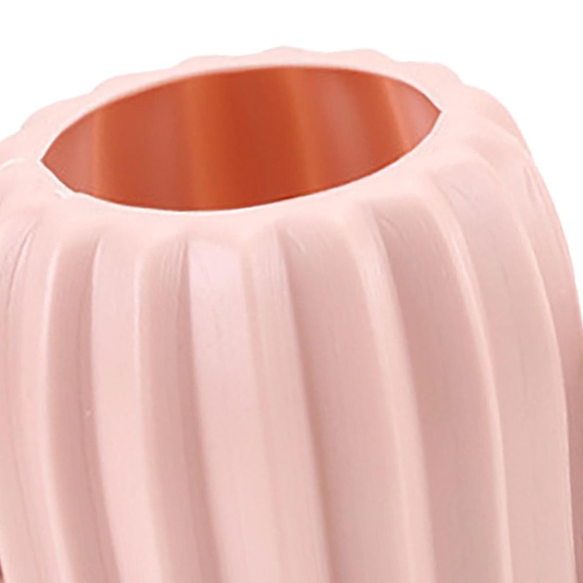 Brush Holder Desktop Organizer Cup Storage Box For Home Pink