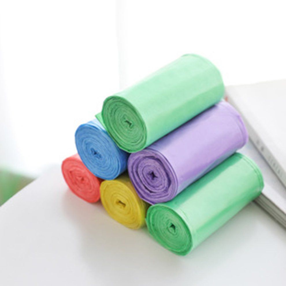 Multi-color Trash Bags Garbage Bags Bathroom Bedroom Office Bags For Trash Can