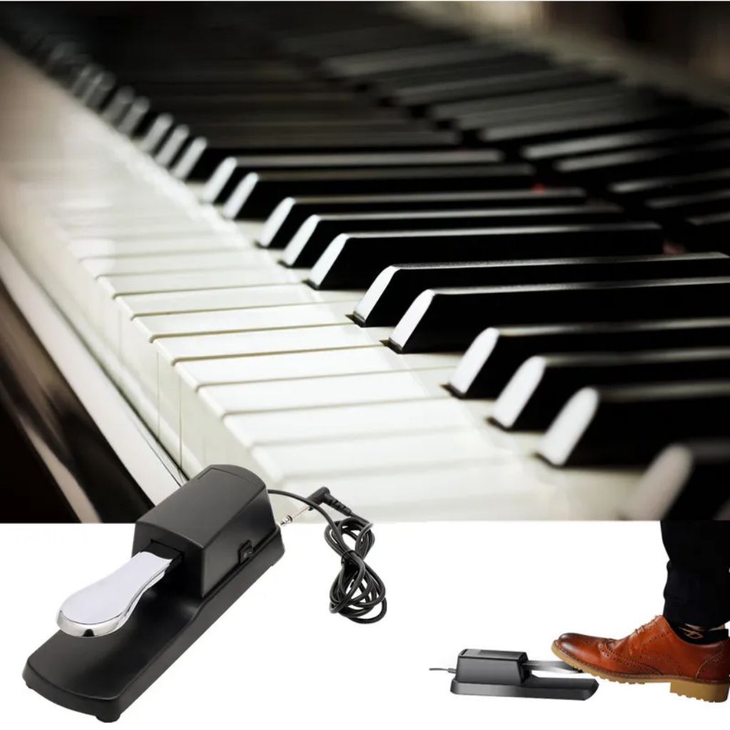 Universal Sustain Foot Pedal Piano - Style With Polarity