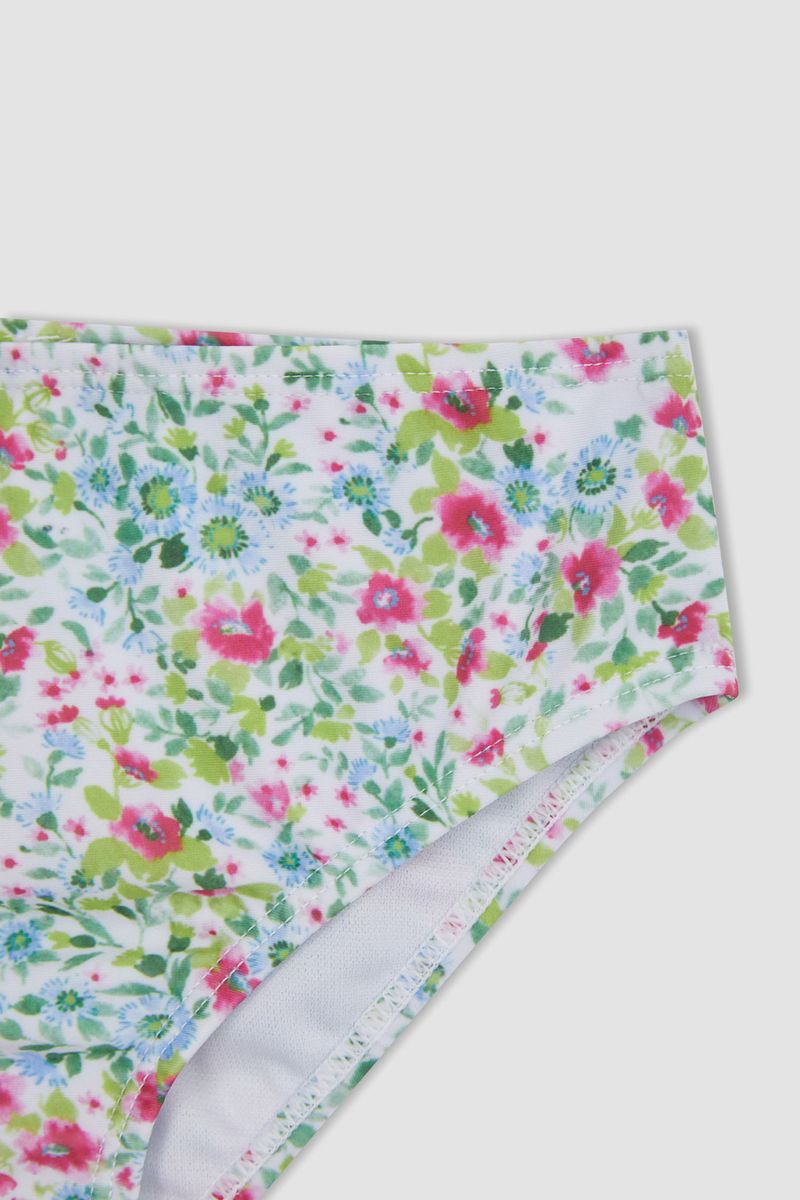 Girl Special Collection Regular Fit Woven Bikini - White