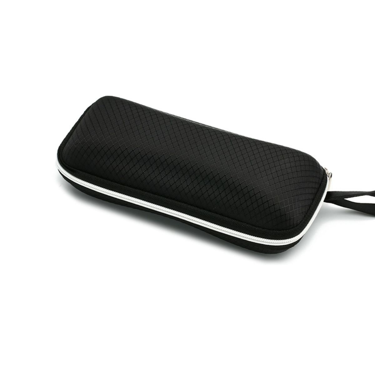 Zipper Black Sunglasses Eyeglasses Hard Case Box.,