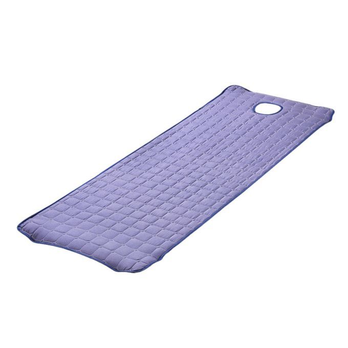 Non-slip  Bed Mattress Sheet Pad Cover With Face Smoky Purple