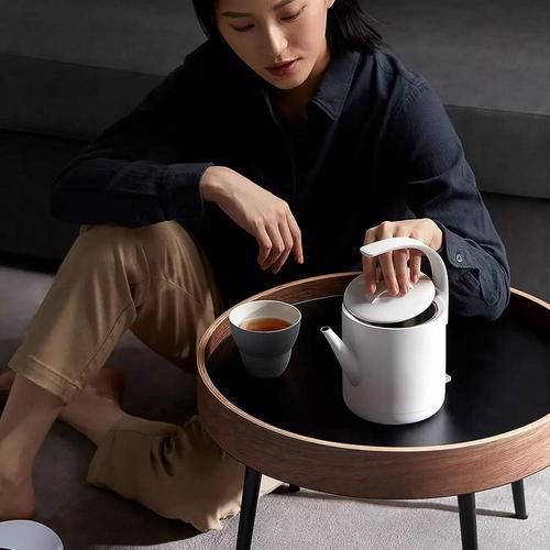 Electric Kettle Household 220V Electric Tea Service 1000W Fast Boiling Water Kettle Desktop 750ML Tea Pot