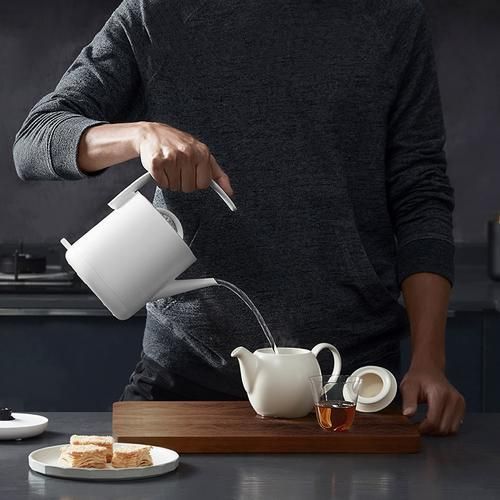 Electric Kettle Household 220V Electric Tea Service 1000W Fast Boiling Water Kettle Desktop 750ML Tea Pot