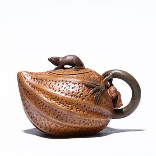 Handmade Teapot Tea Set Raw Ore Mud Chayote Pot Gong Fu TeawareKettle Customization
