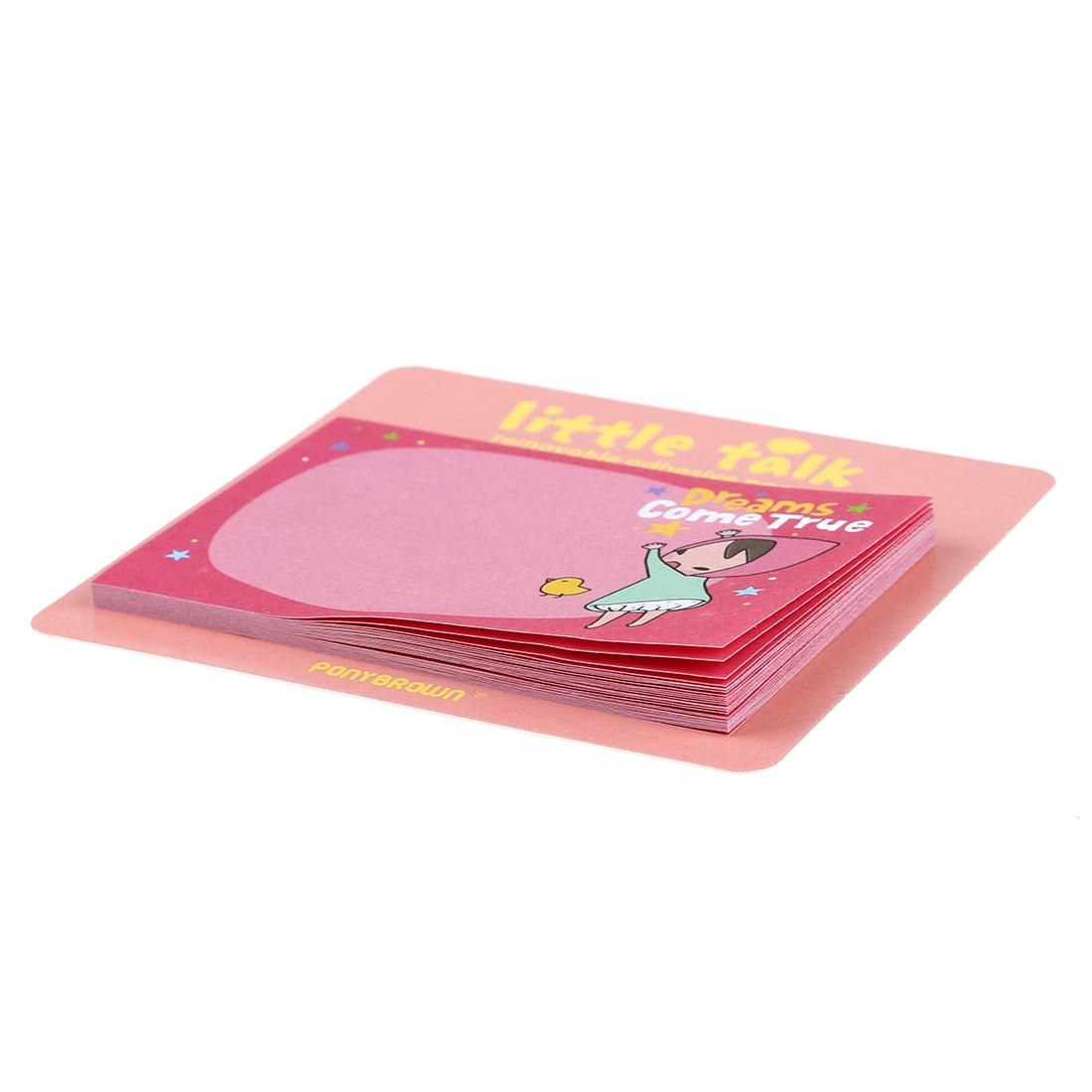 1pc Multiple Cute Little Talk Girl Sticker Memo Pads Point It Notes 30 Sheets New