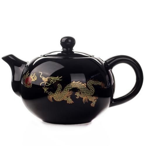 Chinese Teapot Porcelain Red Wedding Tea Set Gifts Celebration Classical Ceramic China Kungfu Tea Cup Kettle Infuser