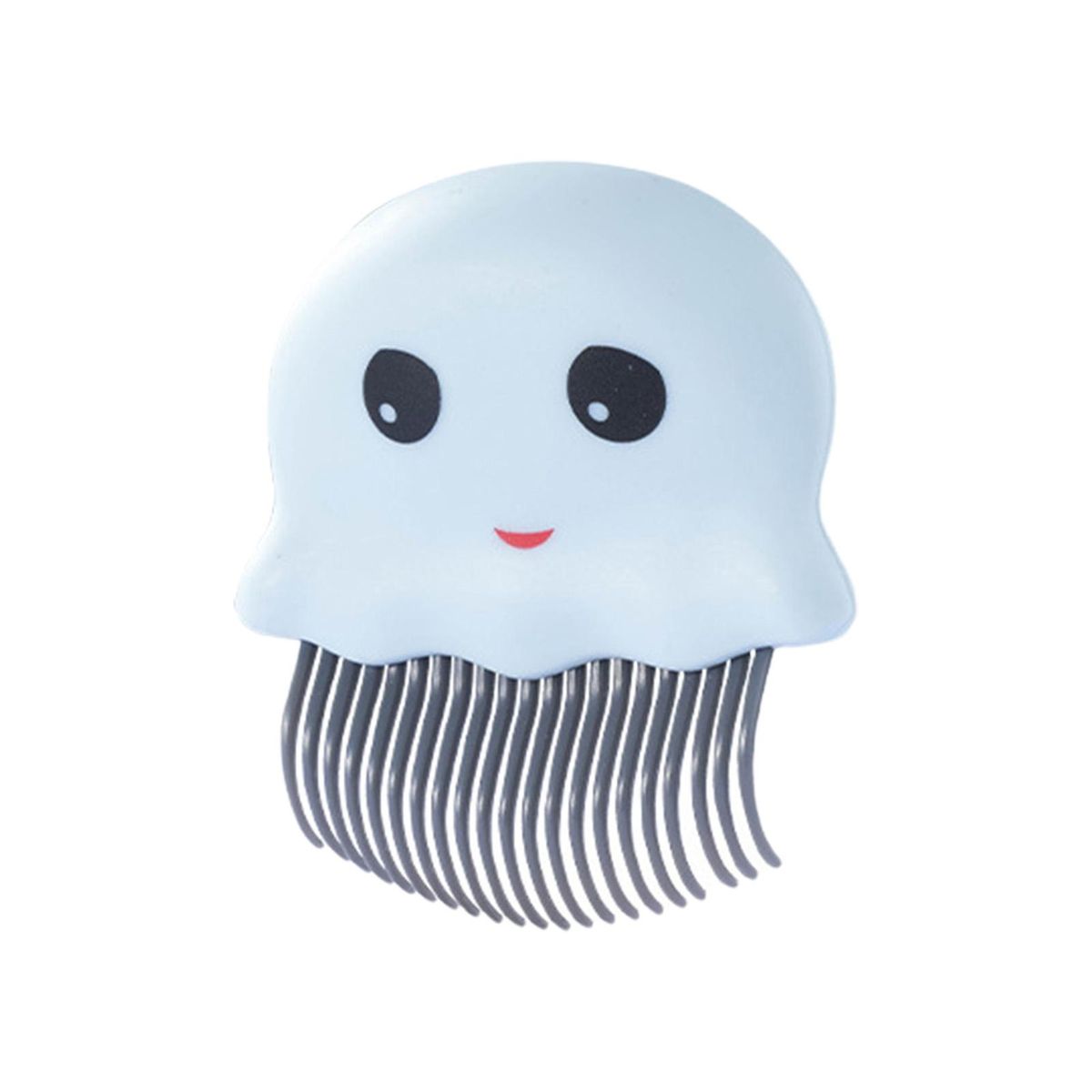 Pet Hair Comb Jellyfish Shape Pet Dog Cat Grooming Brush Blue