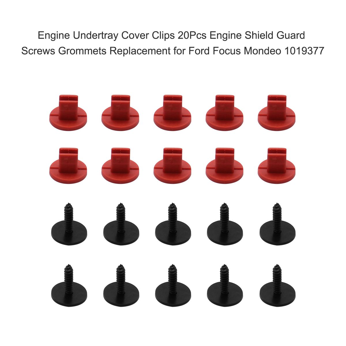 Engine Undertray Cover Clips 20Pcs Engine Shield Guard