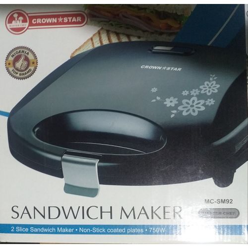 Crown Star Sandwich And Toast Bread Maker
