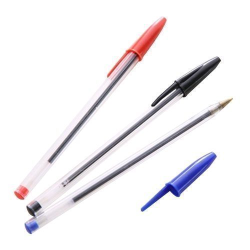 Ballpoint Pens Ball Point Biros Red / Blue / Black Color. 50pcs