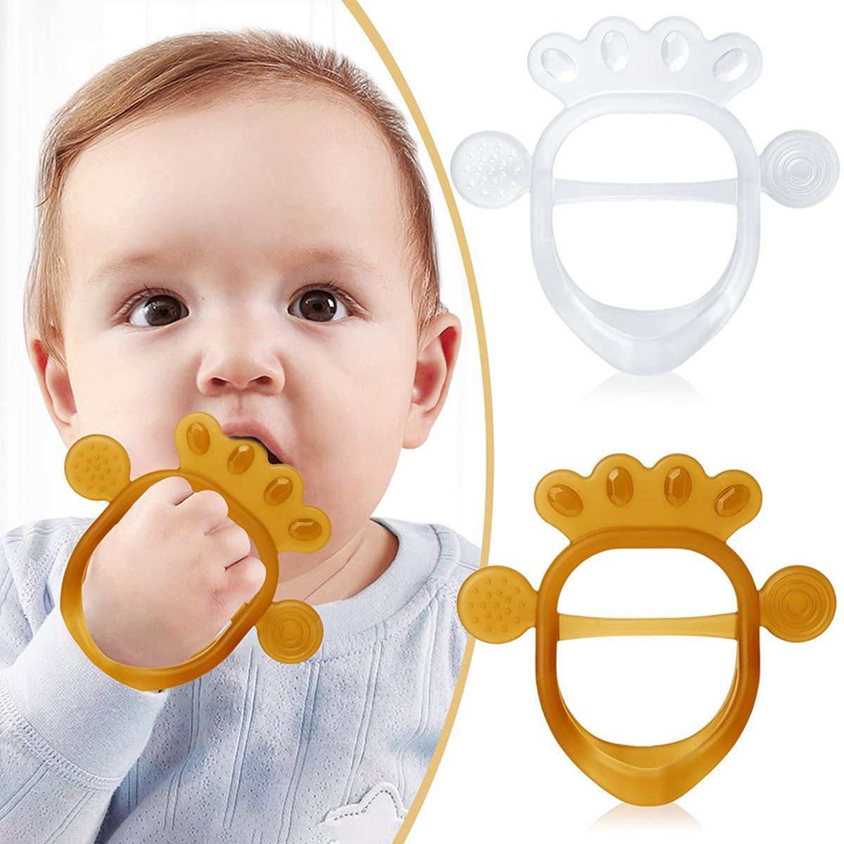 Teething Toy Suitable For 0-6 Months Old Baby Soft Baby