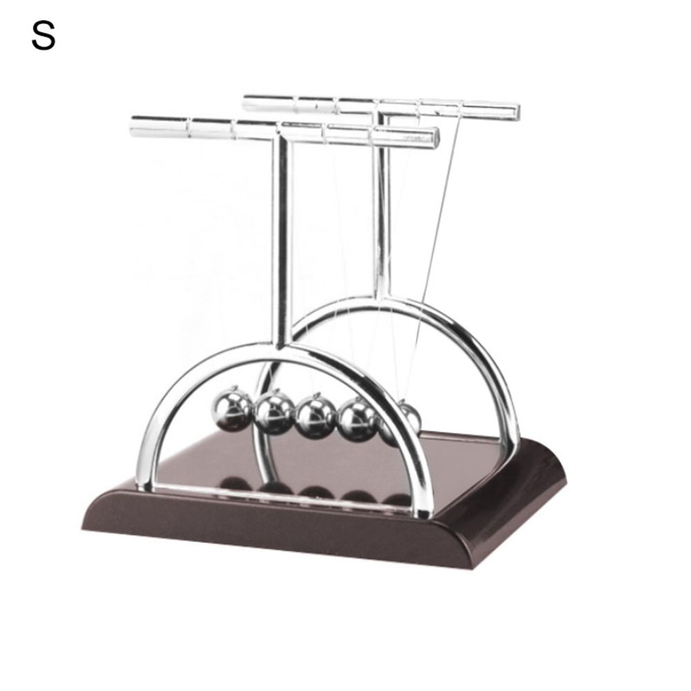 T Shaped Newton Cradle Balance Ball Science Puzzle Fun-