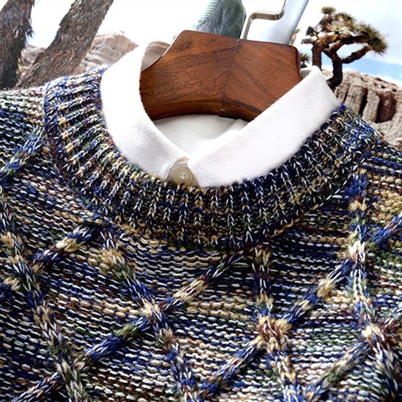 Sweater MenBrand Fashion Pullover Male O-Neck