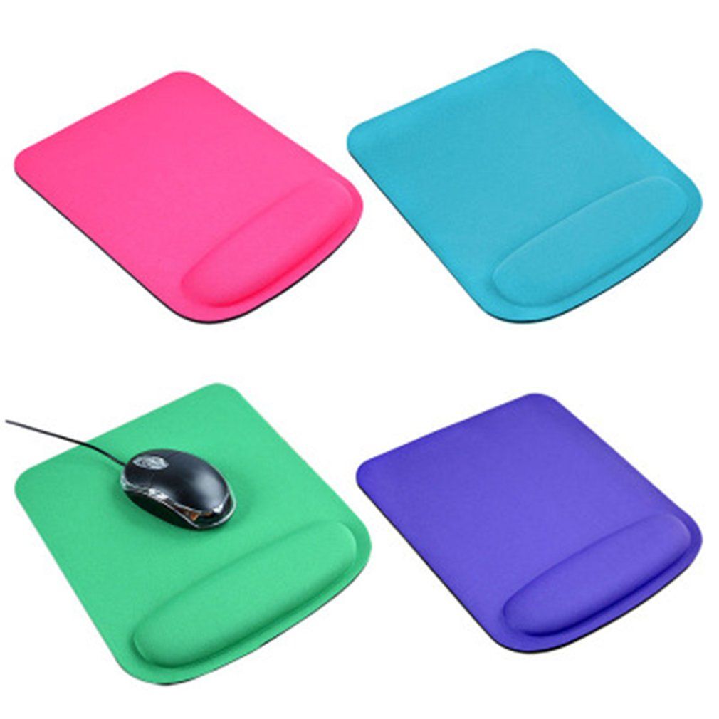 Mouse Mat Pad Non-Slip Rectangle Mousepad Computer Pc Wrist Support Mat