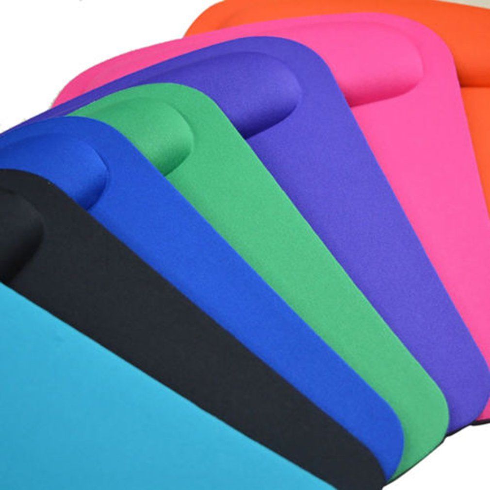 Mouse Mat Pad Non-Slip Rectangle Mousepad Computer Pc Wrist Support Mat